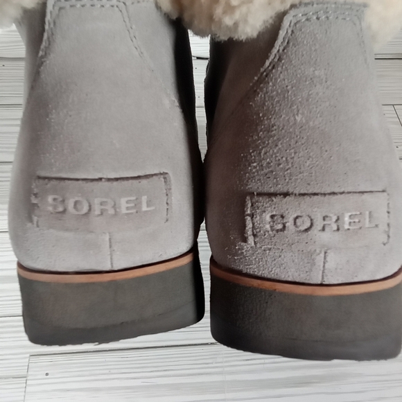 Sorel women's Harlow lace sherpa ankle winter boots size 11 - Picture 5 of 7